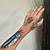 terminator hand tattoo