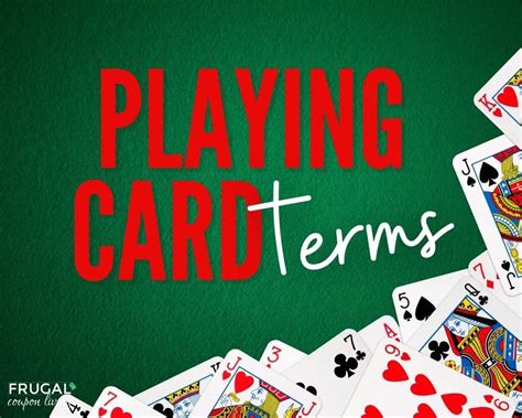 Terms For Card Games