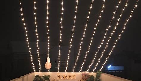 Terrace Decoration Ideas for New Year's Party