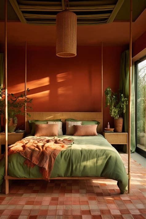+27 Terracotta Bedroom References