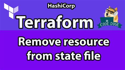 terraform cloud remove resource from state