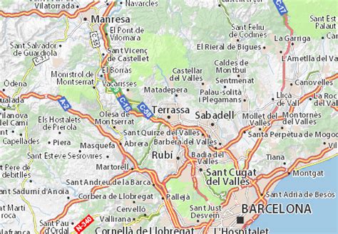 Terrassa Mapa Catalunya