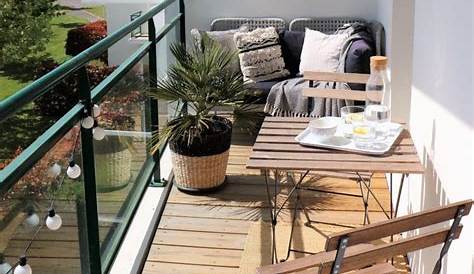 Terrasse Balcon Moderne Mobilier De Et Toit En 50 Idees s