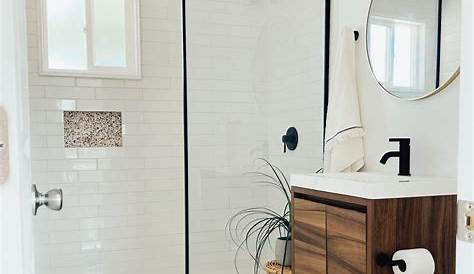 White Bathroom With Terrazzo Floor Interior In 2019