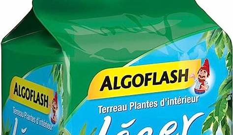 Terreau Algoflash Léger Plantes Vertes ALGOFLASH Le Sac De 12L à