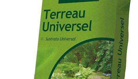 Terreau Universel Sans Engrais Tourbe Ecolabel UAB 40L