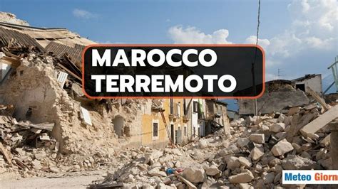 terremoto in marocco 2023