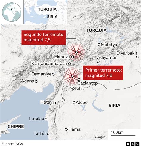 terremoto na turquia map