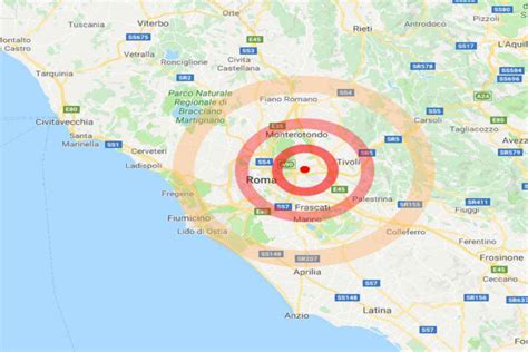 terremoto roma 22 aprile