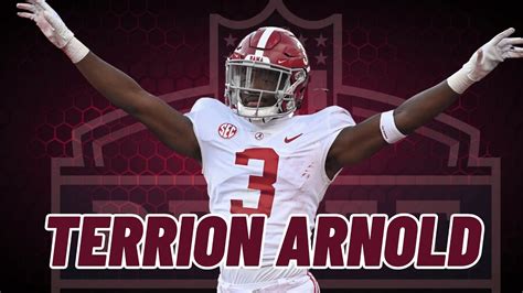 terrion arnold nfl draft scout