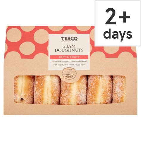 Tesco Bakery Jam Doughnuts