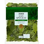 Tesco Spinach Carbs