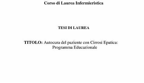 Tesi di Laurea | Corso di laurea magistrale a ciclo unico in Chimica e