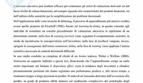 Tesi di Economia - Prof. Antonello Zanfei
