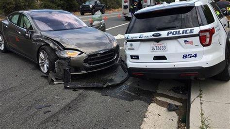 tesla autopilot accident today