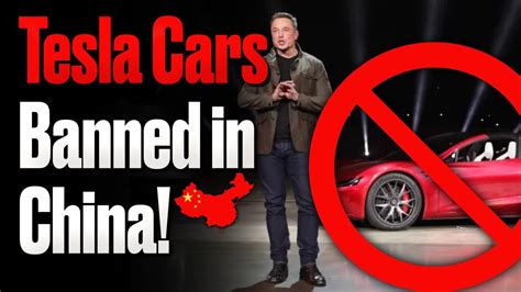 tesla banned in china