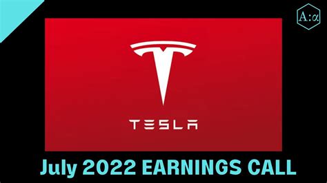 tesla earnings call q2 2021 recording