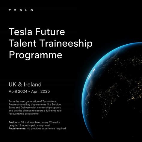 tesla future talent programme