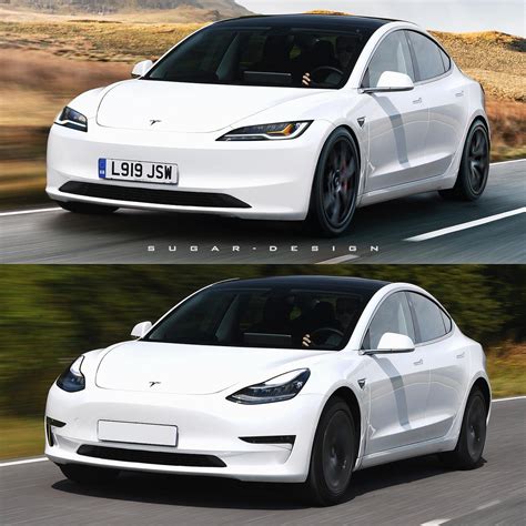 tesla highland vs model 3