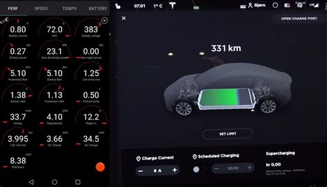 tesla how to check battery degradation