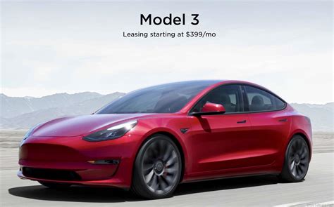 tesla model 3 lease