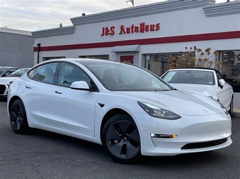 tesla model 3 long range used car price