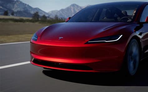 tesla model 3 refresh