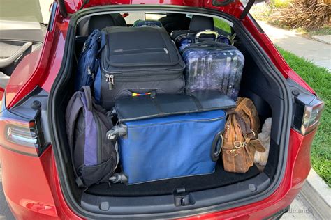 tesla model y cargo weight capacity