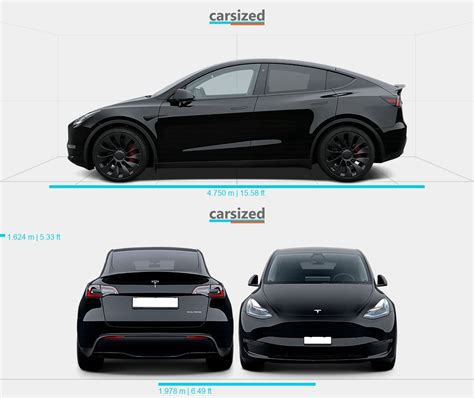 tesla model y width