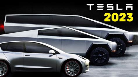 tesla new vehicles 2023