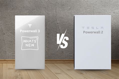 tesla powerwall 2 vs 3