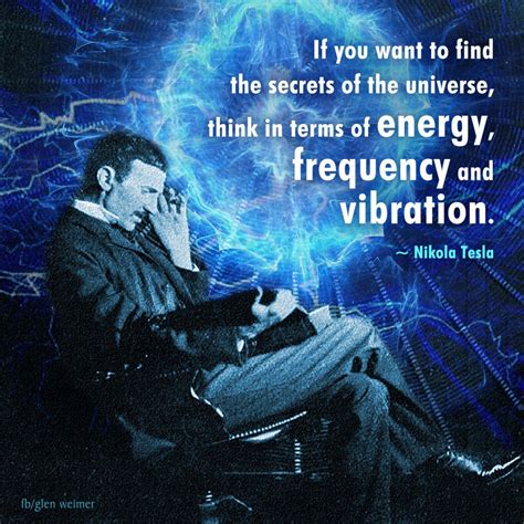 tesla quote energy frequency vibration