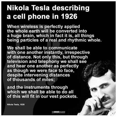 tesla quotes cell phone