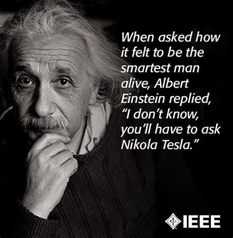 tesla quotes on einstein