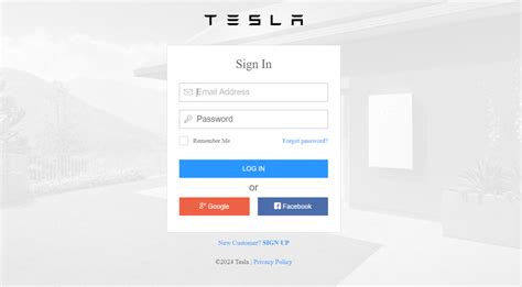 tesla solar account sign in