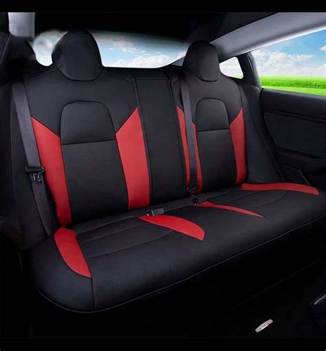 tesla y rear seat cover