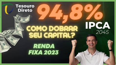 tesouro ipca+ 2045 hoje