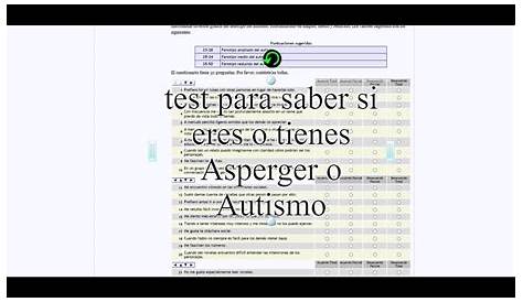 Test De Autismo Quiz e Para AUTISMO Em ADULTOS Questionário AQ YouTube
