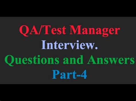 Test lead interview questions and answers pdf
