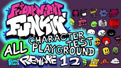 Download FNF 3 2 1 ALL CHARACTERS Test Playground Remake 3