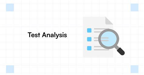 test and analysis