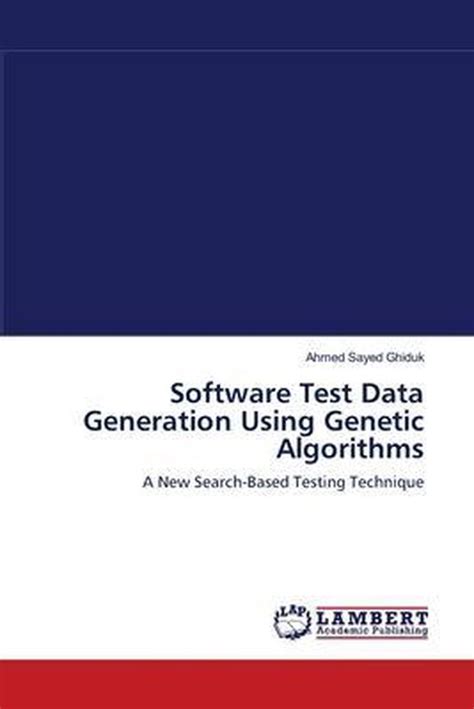 test data generation using genetic algorithm in software testing