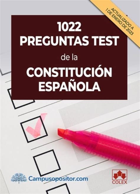 test de la constitucion