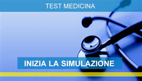 test di simulazione medicina
