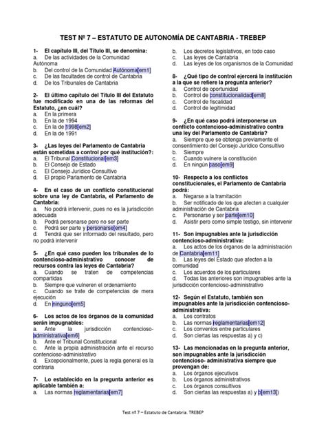 Viral Test Estatuto De Autonomía Going Viral
