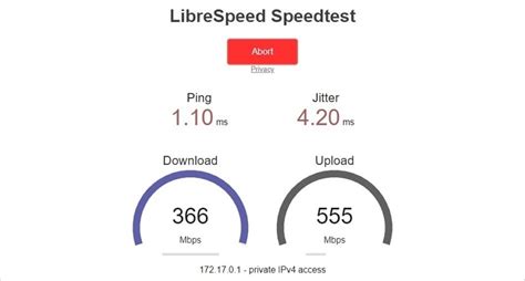 Test Internet Speed Synology