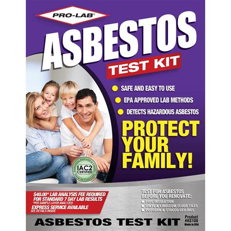 Test Kit For Asbestos Tile