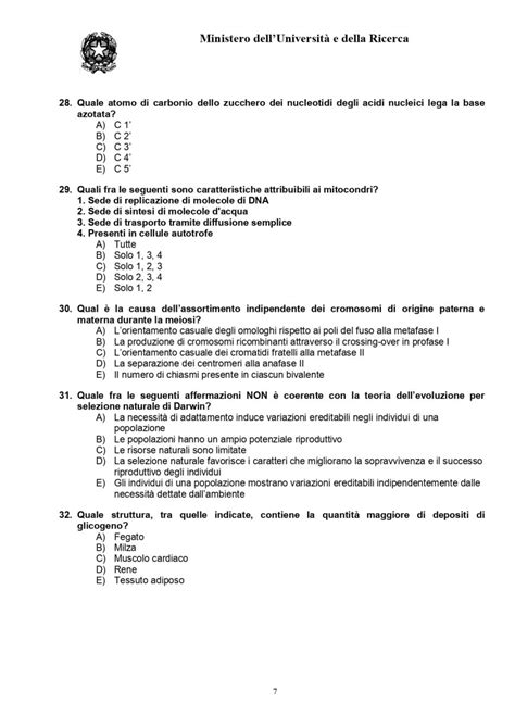 test medicina 2022 domande e soluzioni