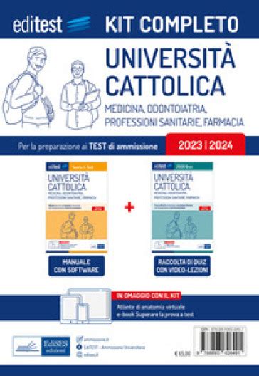 test medicina cattolica simulazione