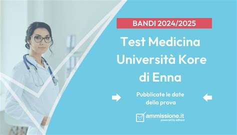 test medicina kore enna 2024